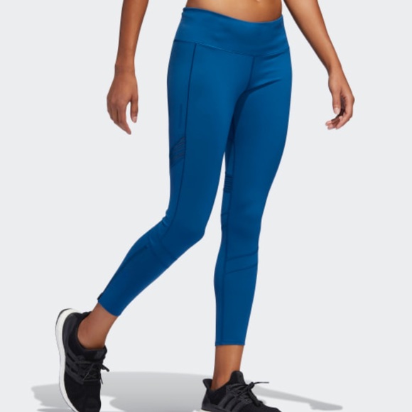 {adidas} mid-rise workout leggings - Picture 2 of 8
